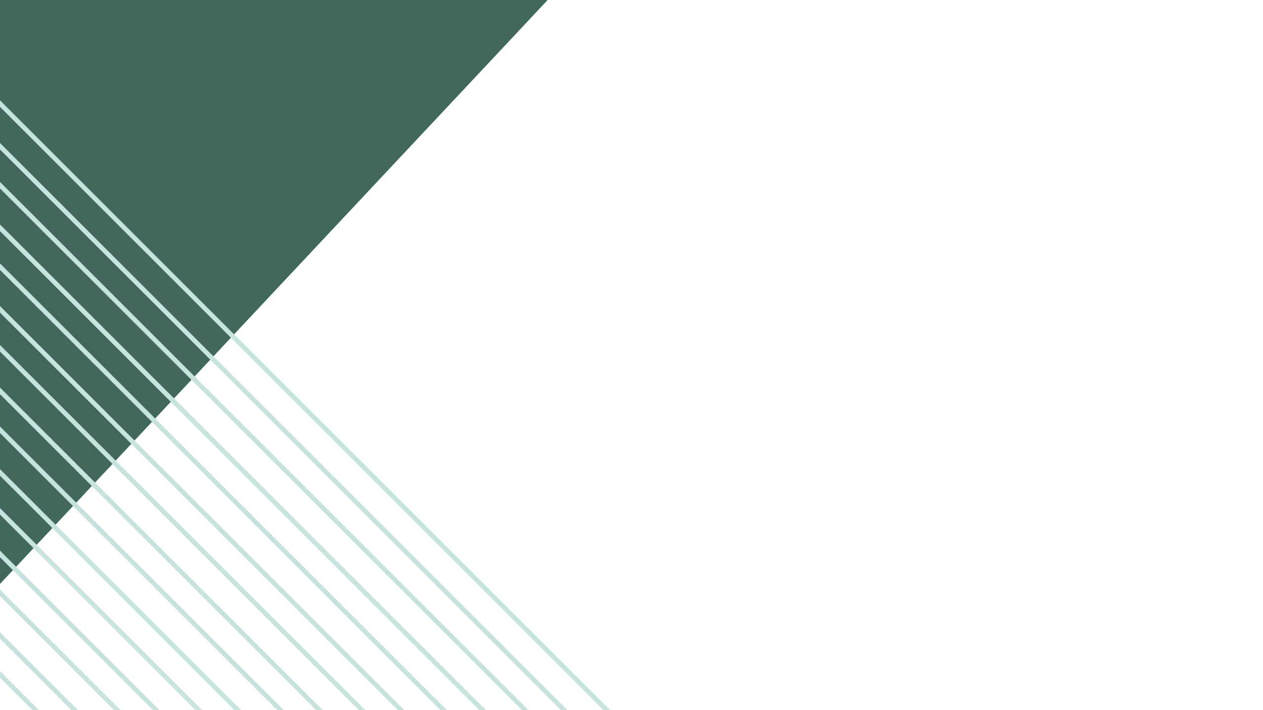 Modern geometric design with elegant diagonal stripes in green and white, creating a sleek and stylish visual appeal.