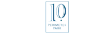 Elegant 10 Perimeter Park logo in a sleek, sophisticated design.