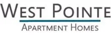 Logo of West Pointe Apartment Homes with elegant typography.