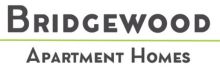 Logo of Bridgewood Apartment Homes with bold typography.