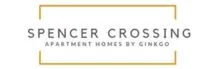 Elegant logo design for Spencer Crossing Apartment Homes by Ginkgo.