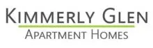 Logo for Kimmerly Glen Apartment Homes featuring modern typography.