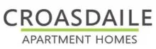 Croasdaile Apartment Homes logo with modern typography and green accent.