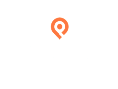 Logo of Pointe Grand at Oakleaf with an orange location pin icon.