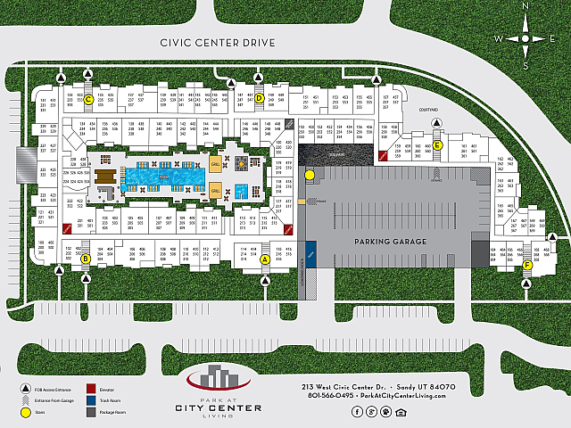 PCC Site Map