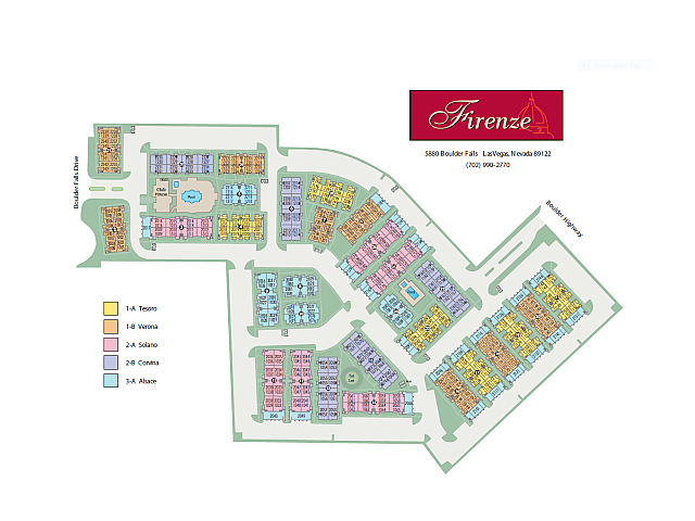 Firenze Property Map