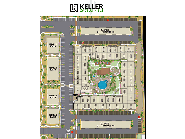 Keller Cactus Hills Property Map