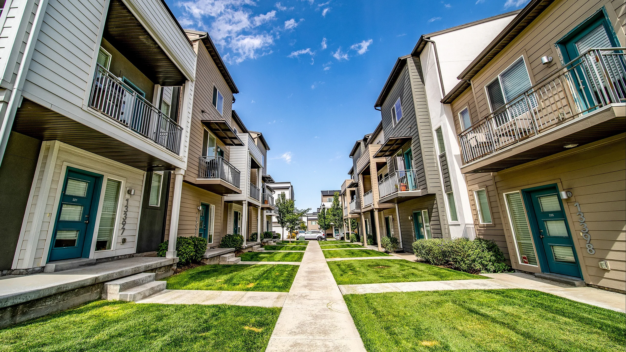 Solameer townhomes landing page