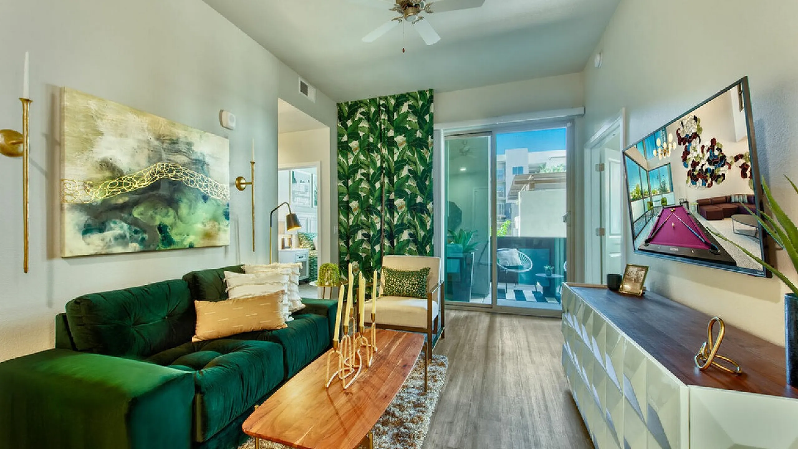 Staged Apartment