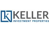 Elegant logo for Keller Investment Properties featuring a modern design with bold lettering and a sleek emblem.