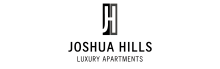Elegant logo for Joshua Hills Luxury Apartments featuring modern design elements.