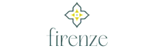 Elegant Firenze logo featuring a floral-inspired geometric design with a modern flair.