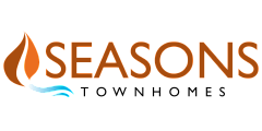 Seasons of Traverse Mountain logo featuring a stylized flame and wave design.