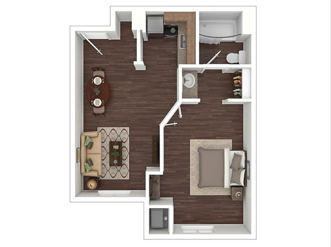1 Bedroom 1 Bath apartment
