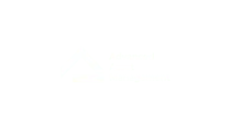 Advanced Asset Management logo featuring a sleek, stylized house design in white on a transparent background.