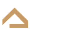 Innovative logo for Advanced Asset Management featuring a stylized golden triangle and modern typography.