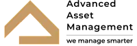 Sleek and modern apartment logo design, featuring a stylized geometric shape in elegant gold.