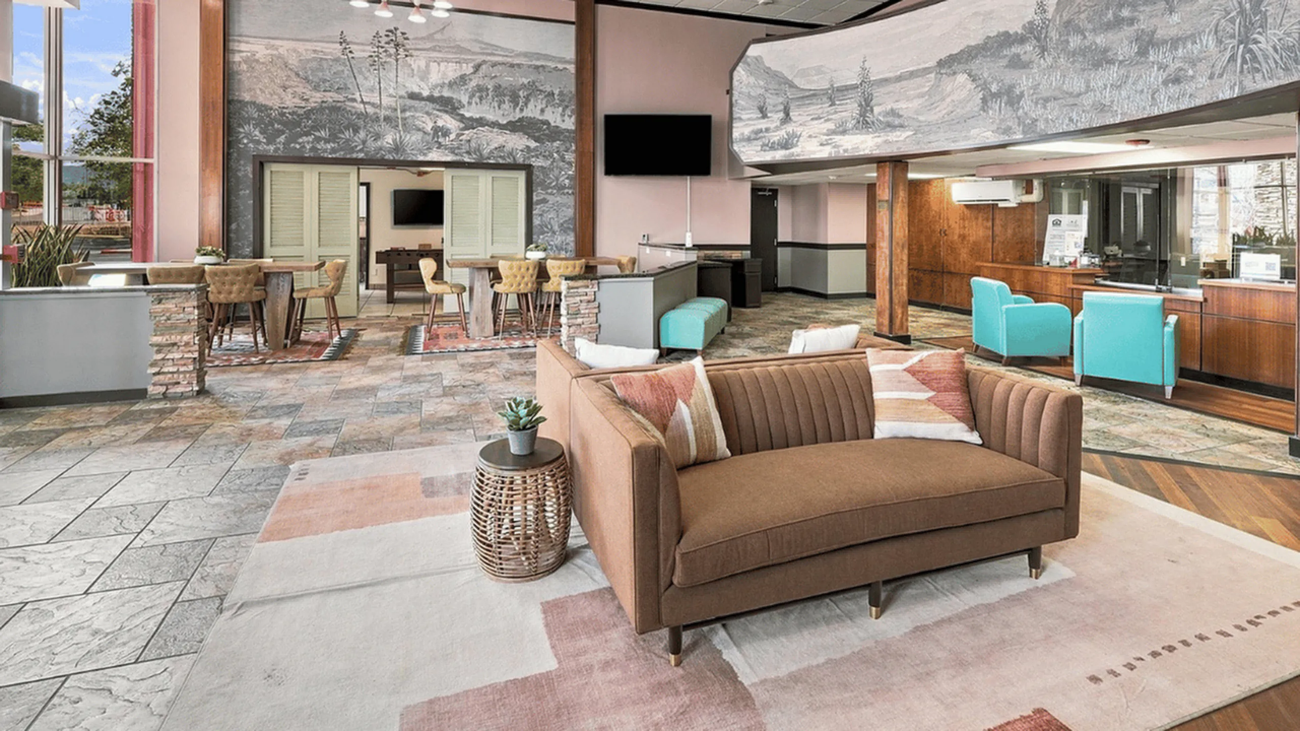 Juniper Flats - Modern Lobby