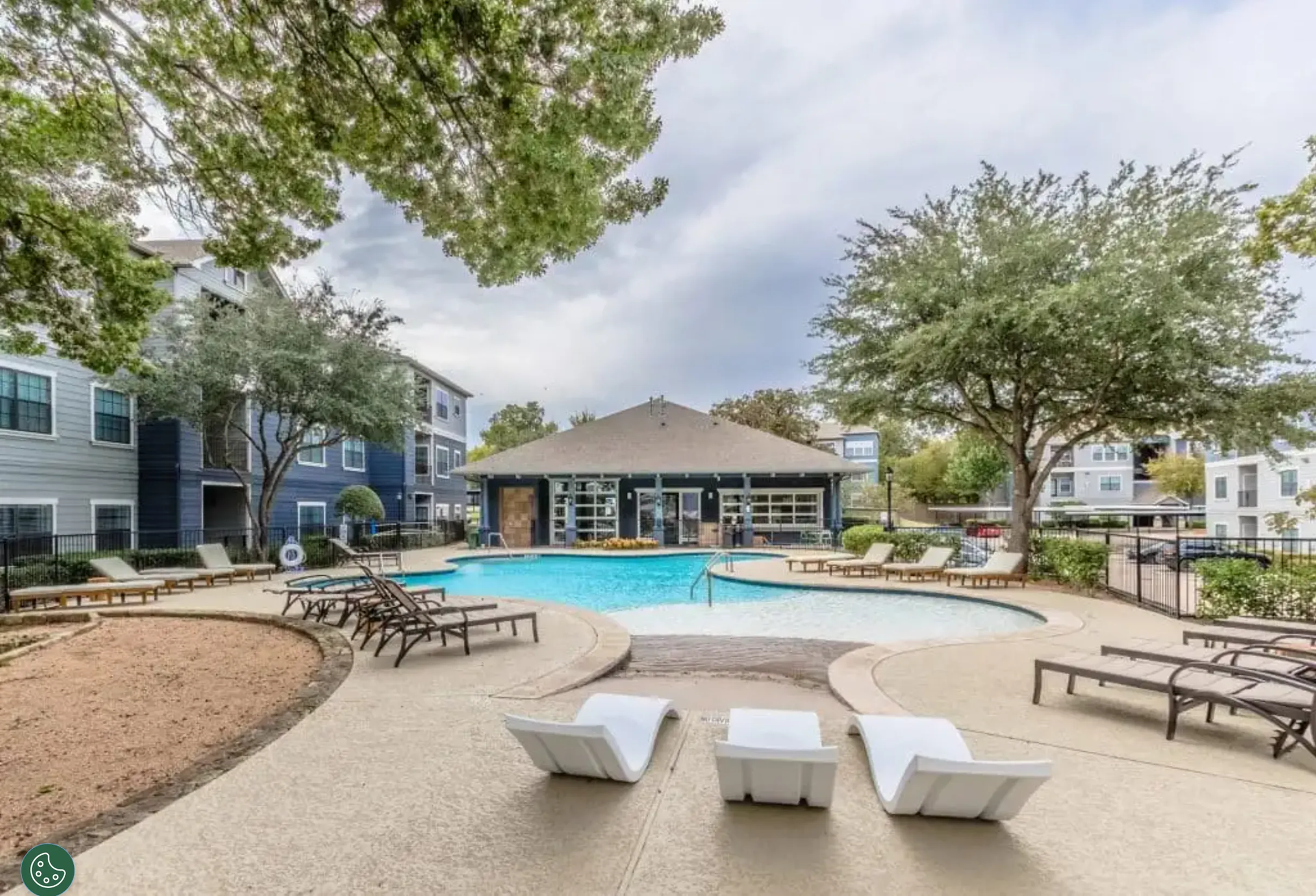 pool and patio