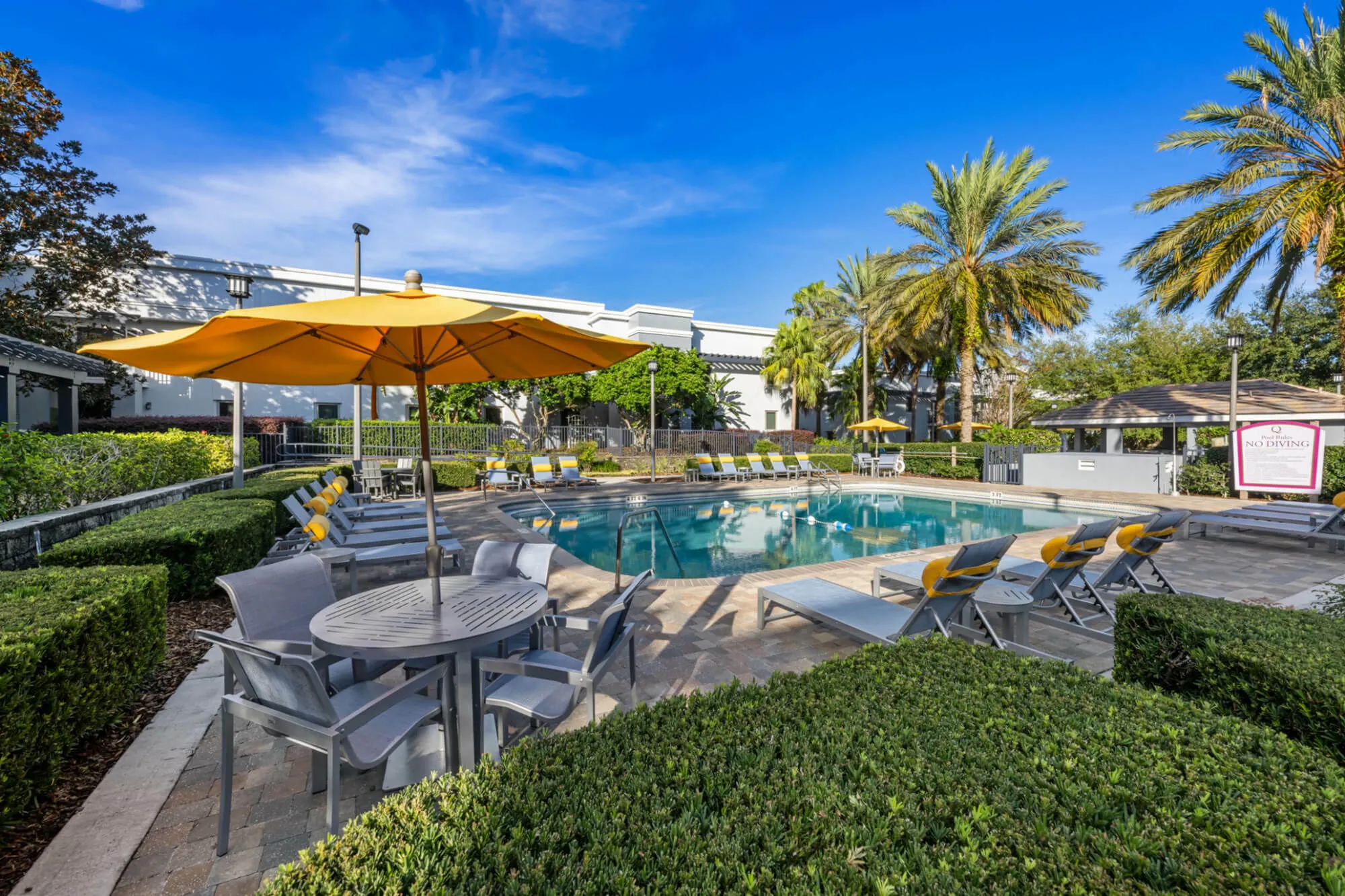 pool area