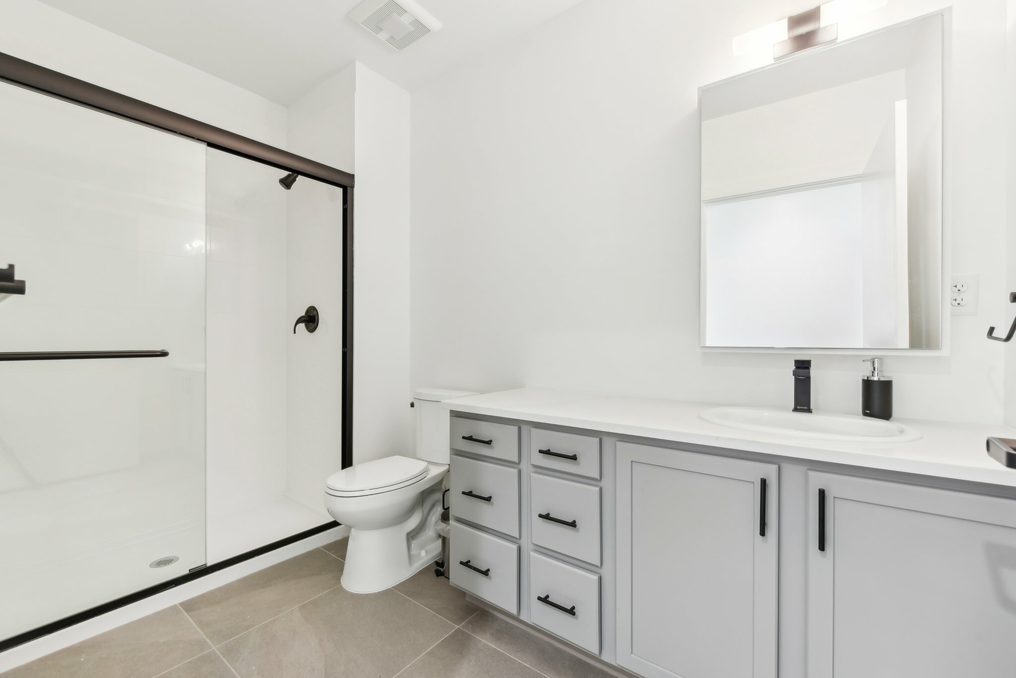 Studio Walk-in Shower