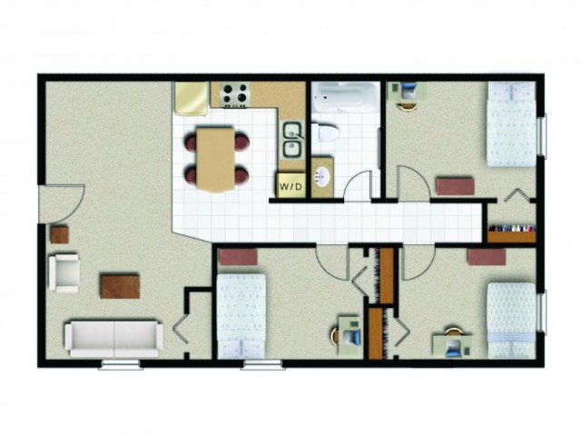 605 Hester - 3 Bedroom 1 Bath