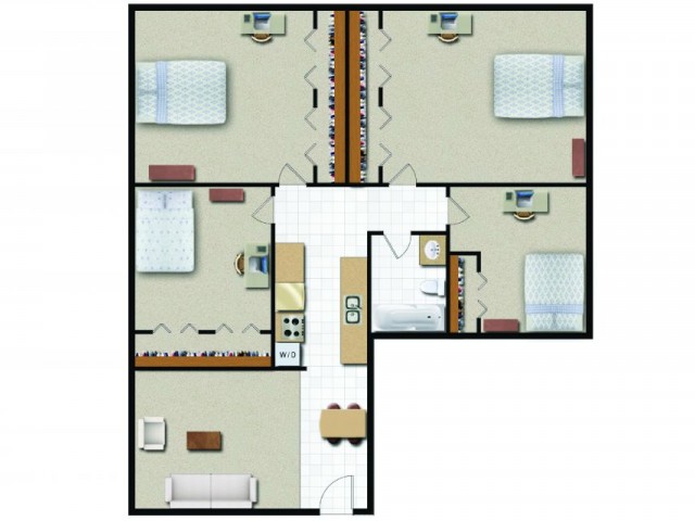 101 Phoenix - 4 Bed 1 Bath