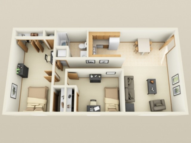 116 W Cherry - 2 Bed 1 Ba