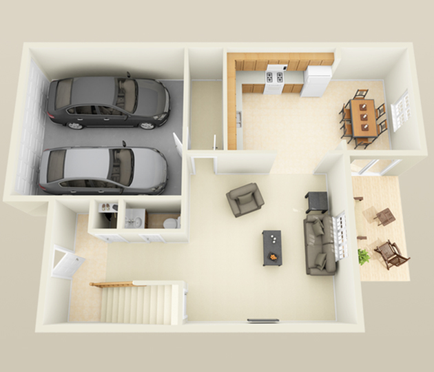 1111, 1113-1115 Market - 3/2.5 (duplex)