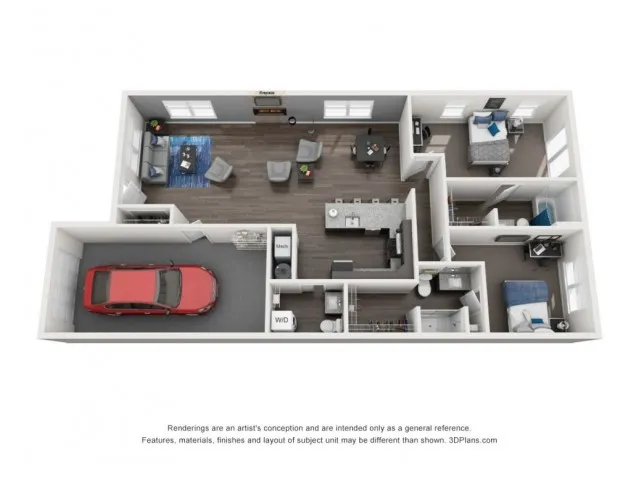 2 Bedroom