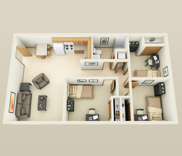 114 Willow - 3 Bedroom 1 Bath