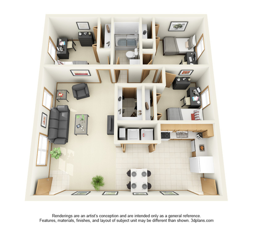 504 Fell - 3 Bedroom 1 Bath