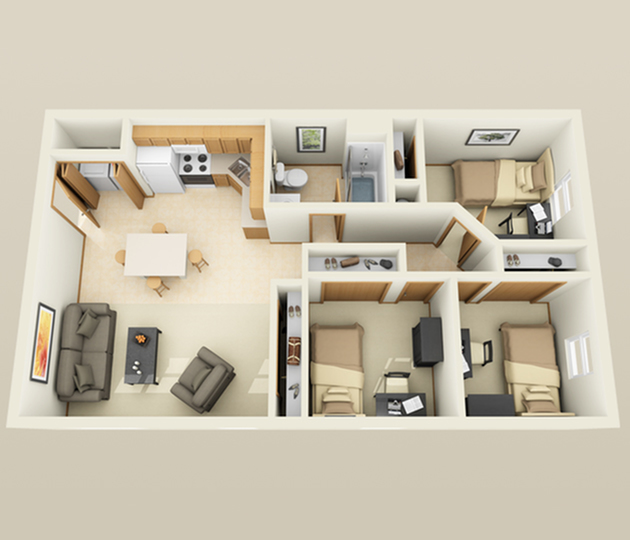 609 Hester - 3 Bedroom 1 Bath