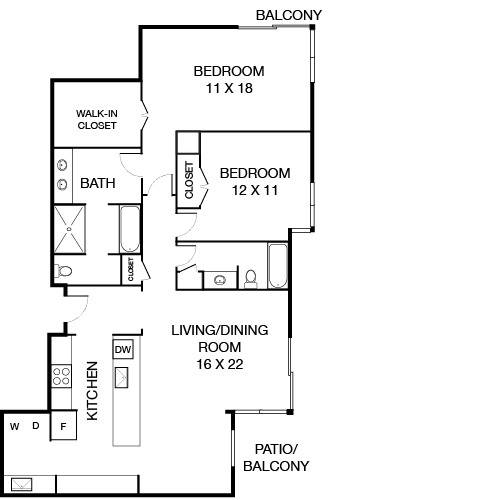 Cove 2 Bedroom Apartment | Ocean House on Prospect