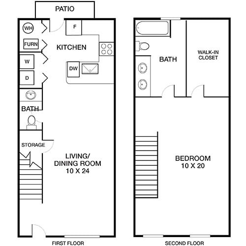 Keystone 1 bedroom apartment | Boulder Creek Apartments