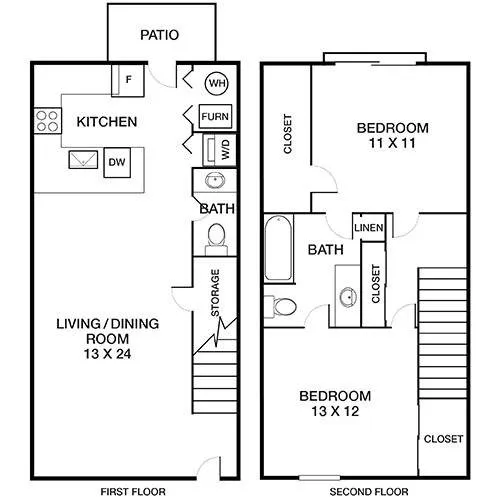 Monument 2 bedroom apartment | Boulder Creek Apartments