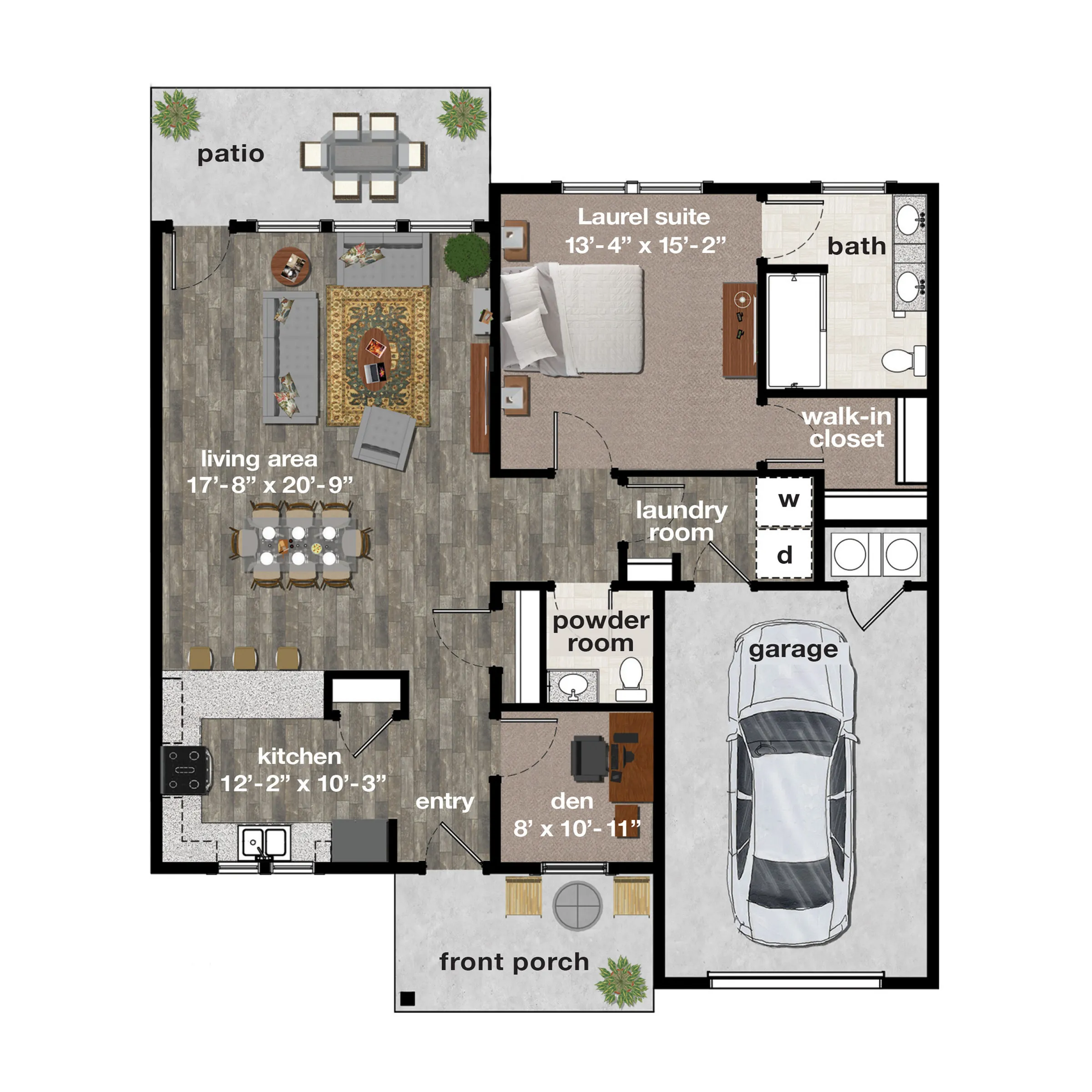 Laurel Floor Plan
