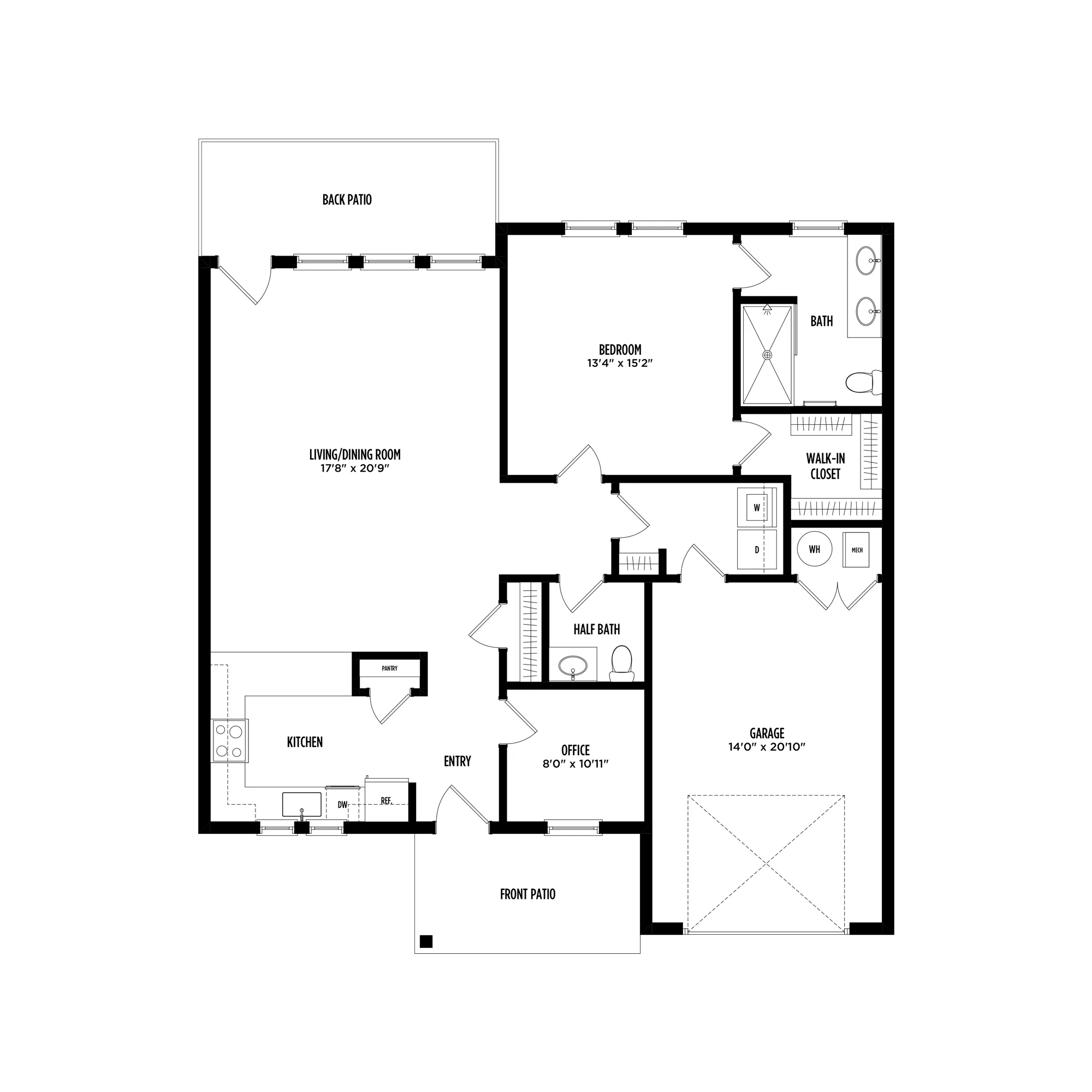 BOC Laurel 2D Floor Plan