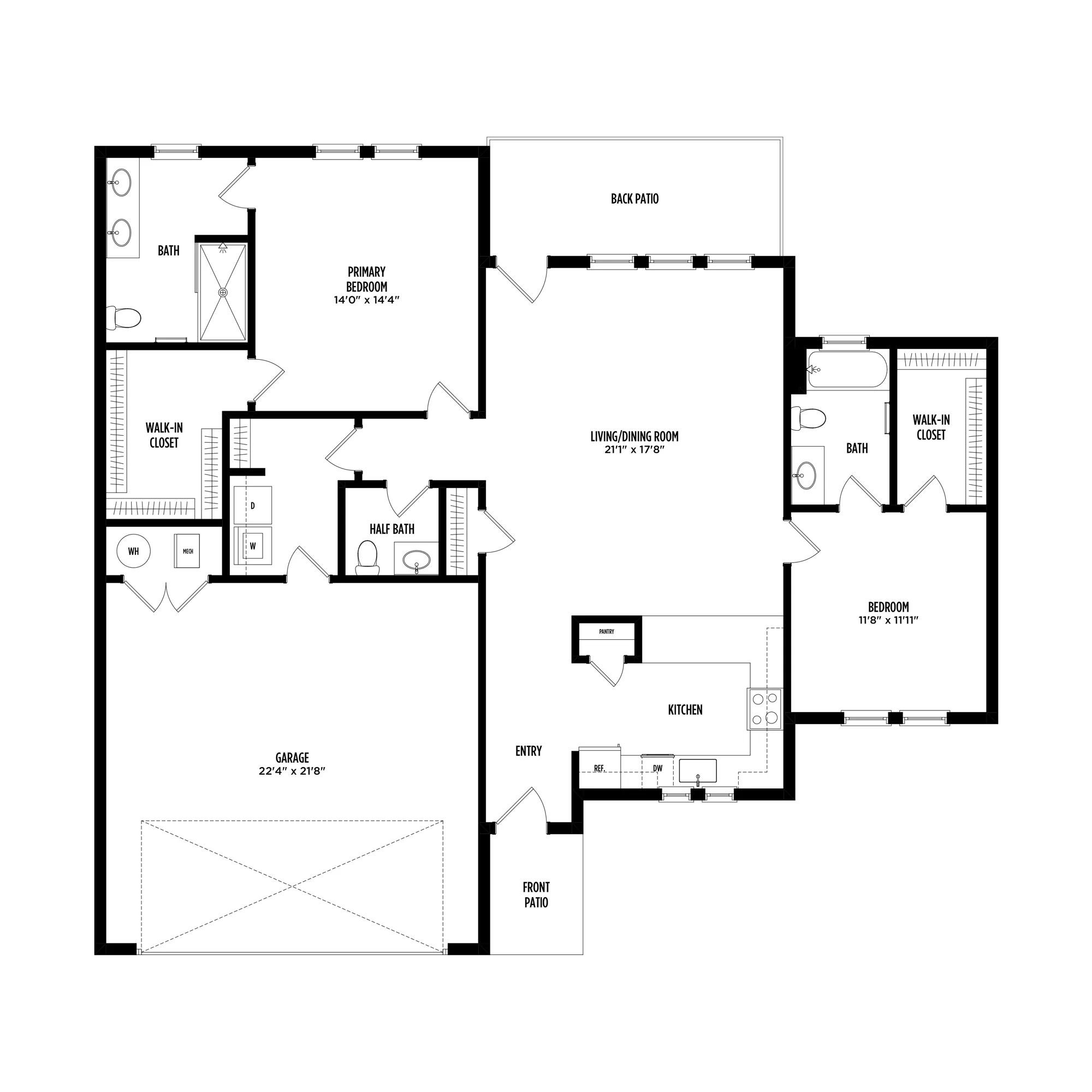 BOC Bayberry 2D Floorplan