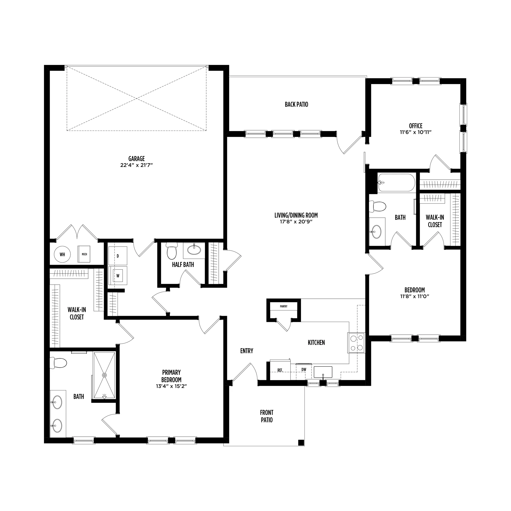 BOC Verbena 2D Floorplan