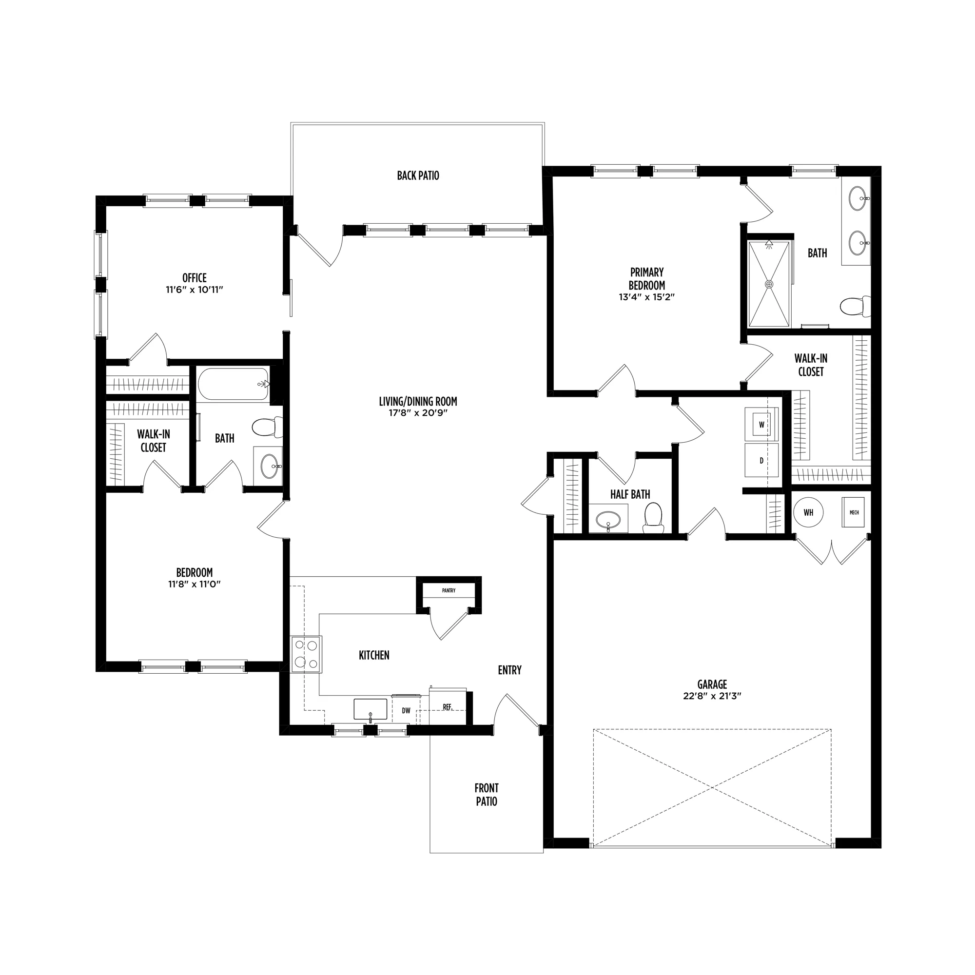BOC Larkspur 2D Floorplan