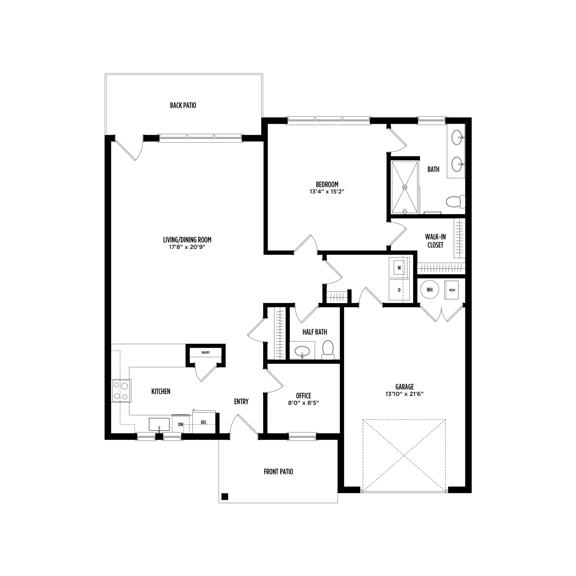 DWC Laurel 2D Floorplans