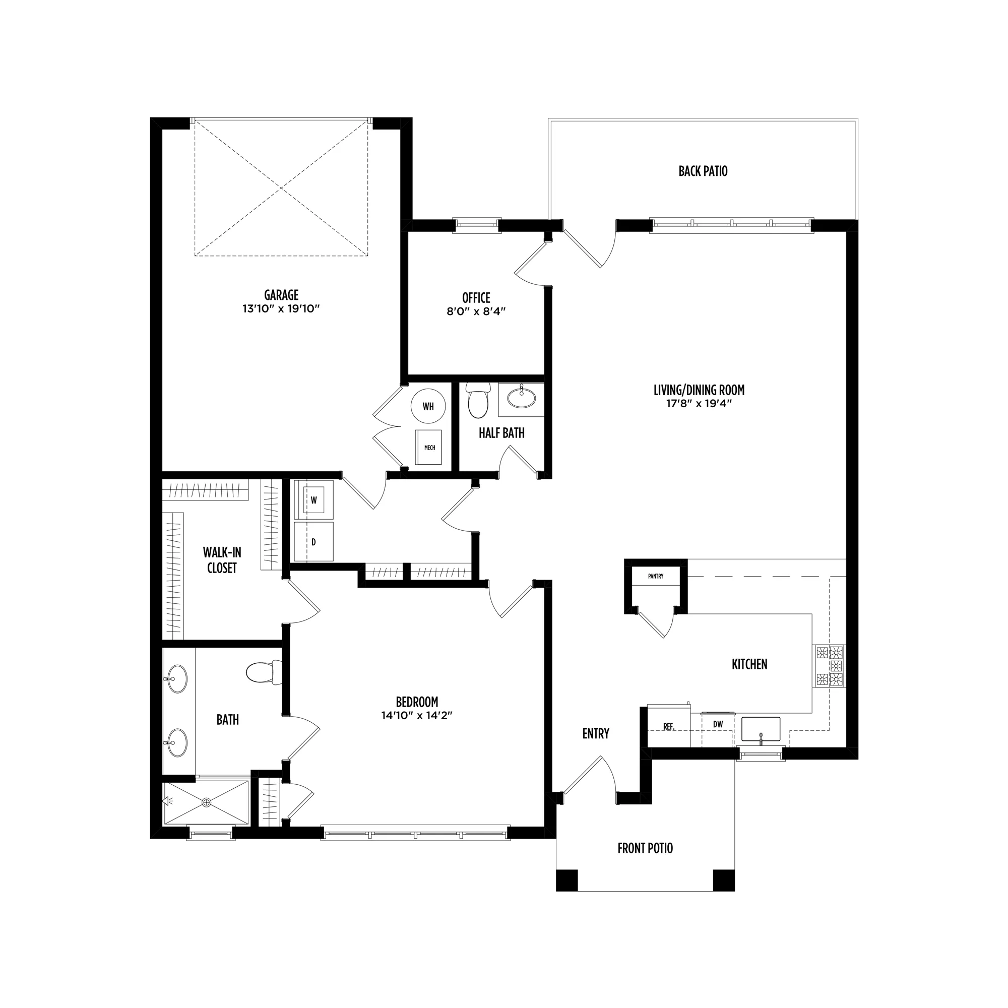 HC Aster 2D Floorplan