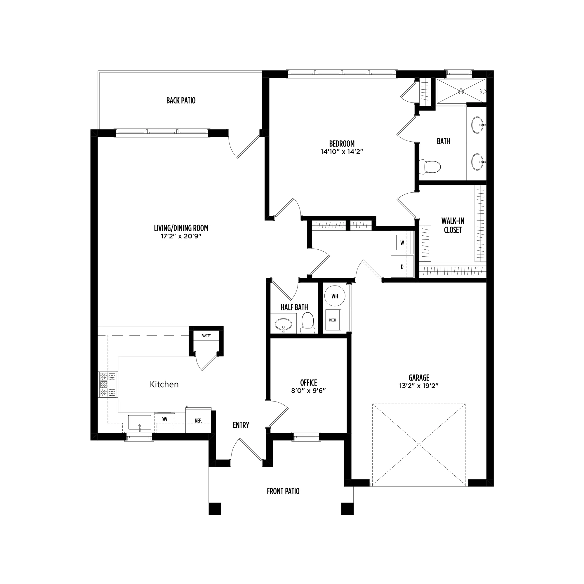 HC Laurel 2D Floorplan
