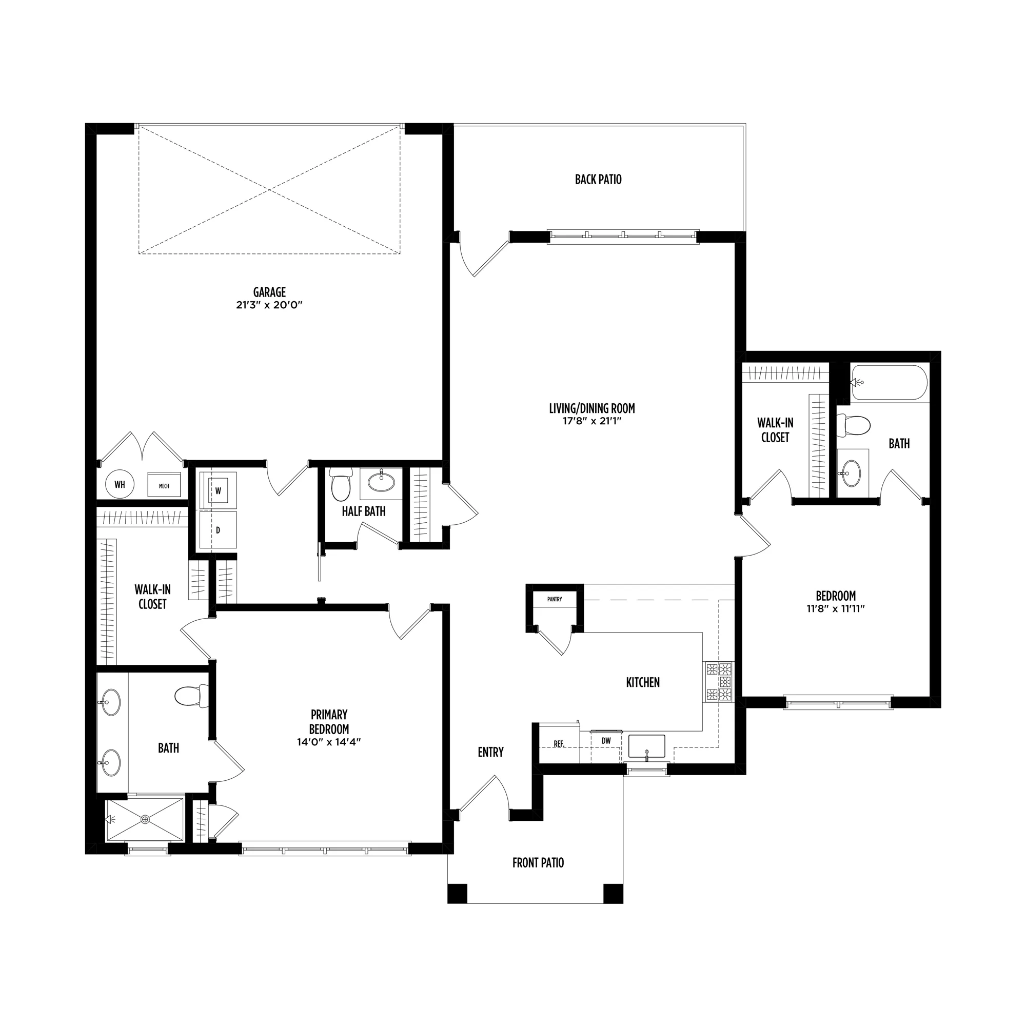 HC Sage 2D Floorplan