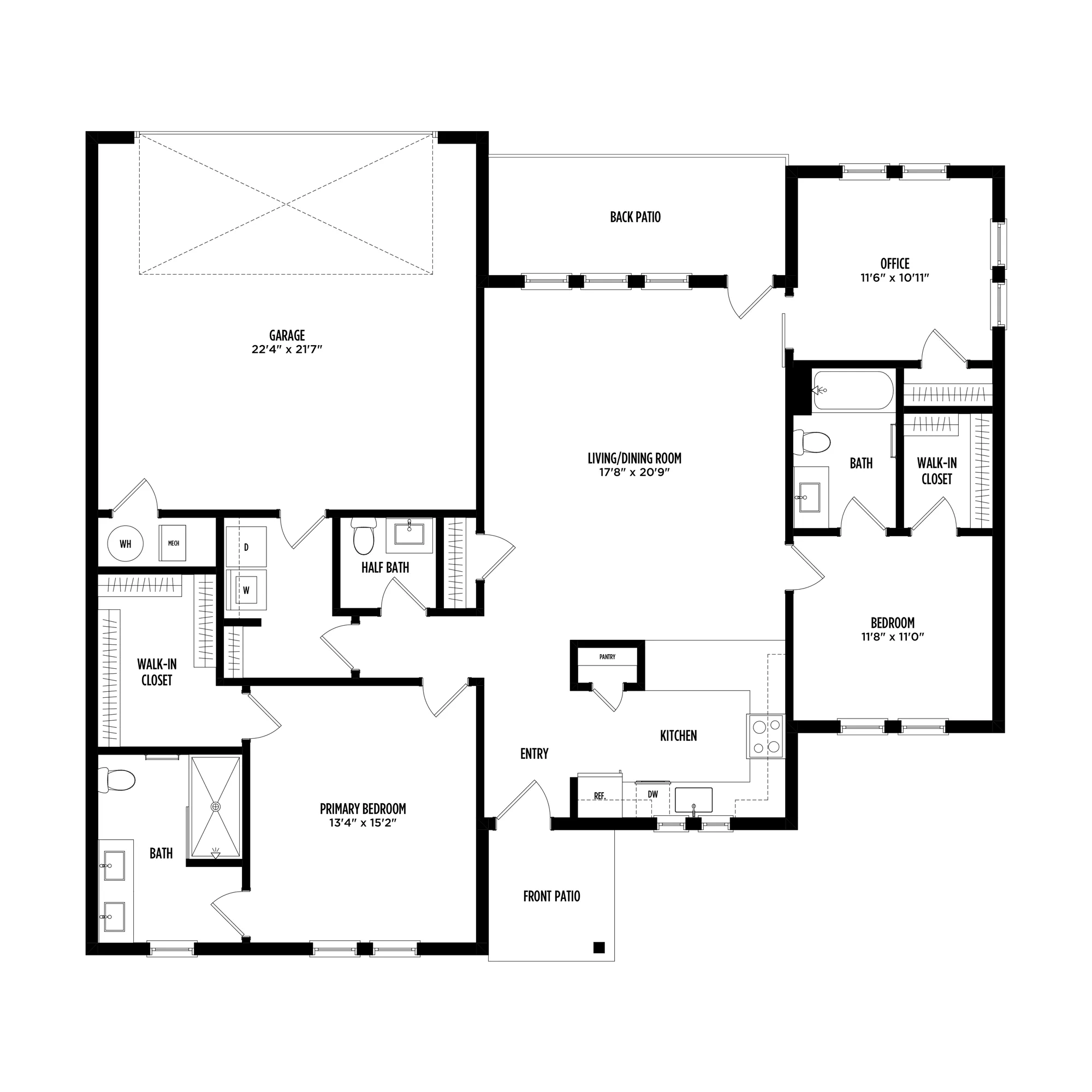 RBC Verbena 2D Floorplan
