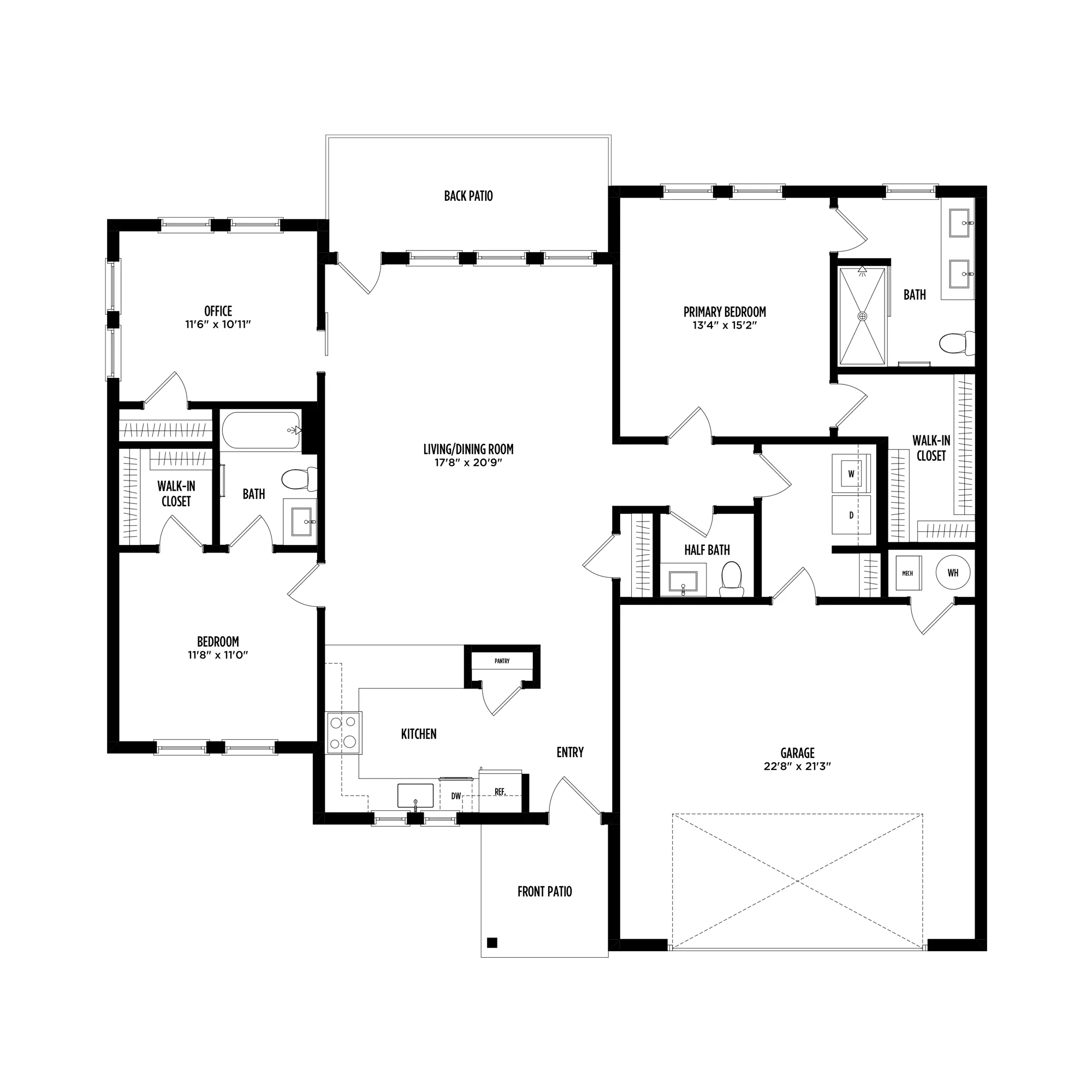 RBC Larkspur 2D Floorplan