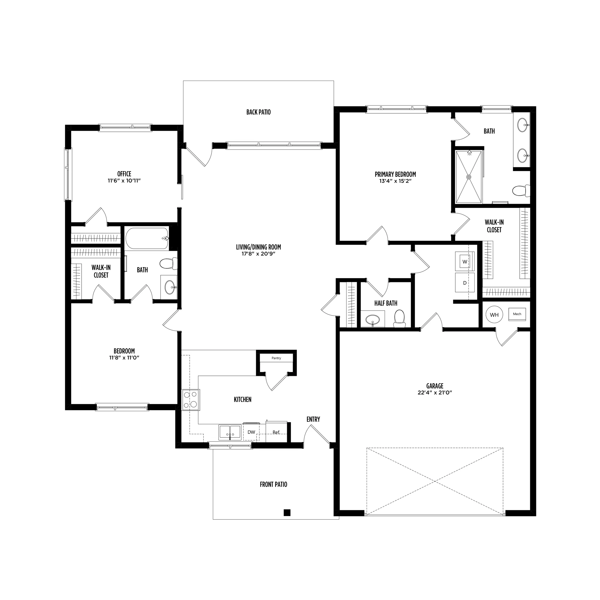 SM Larkspur 2D Floorplan