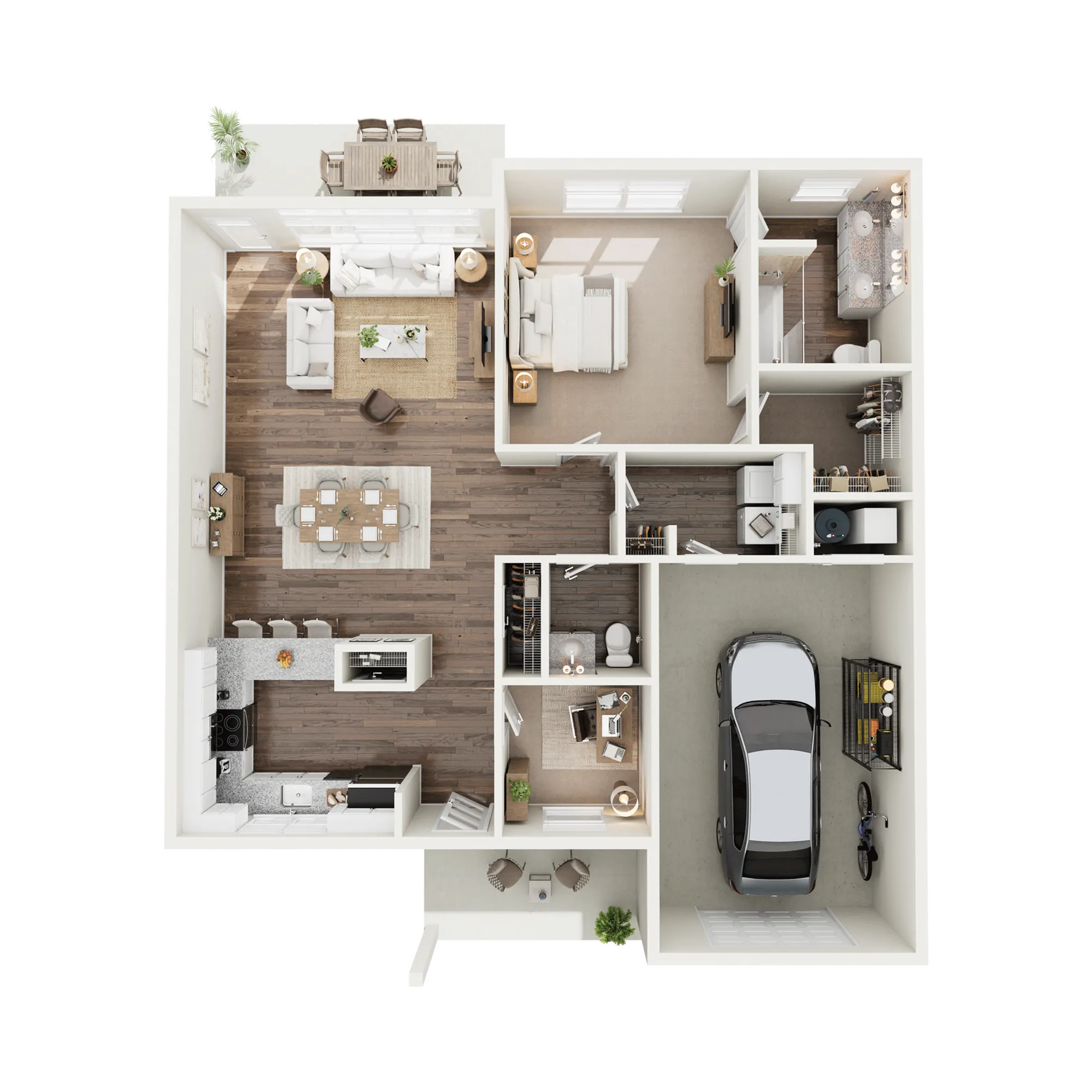 DWC Laurel 3D Floorplans