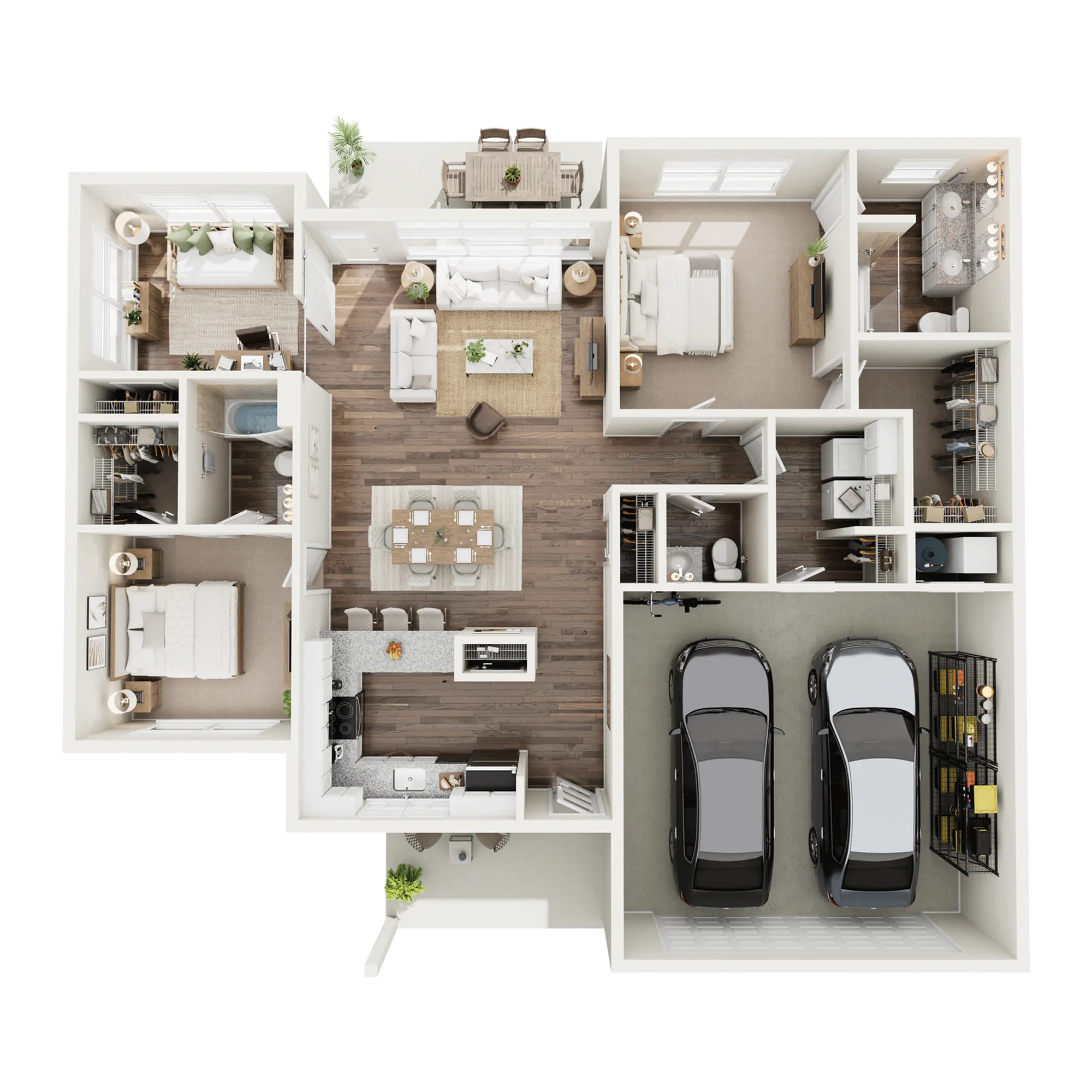 DWC Larkspur 3D Floorplan